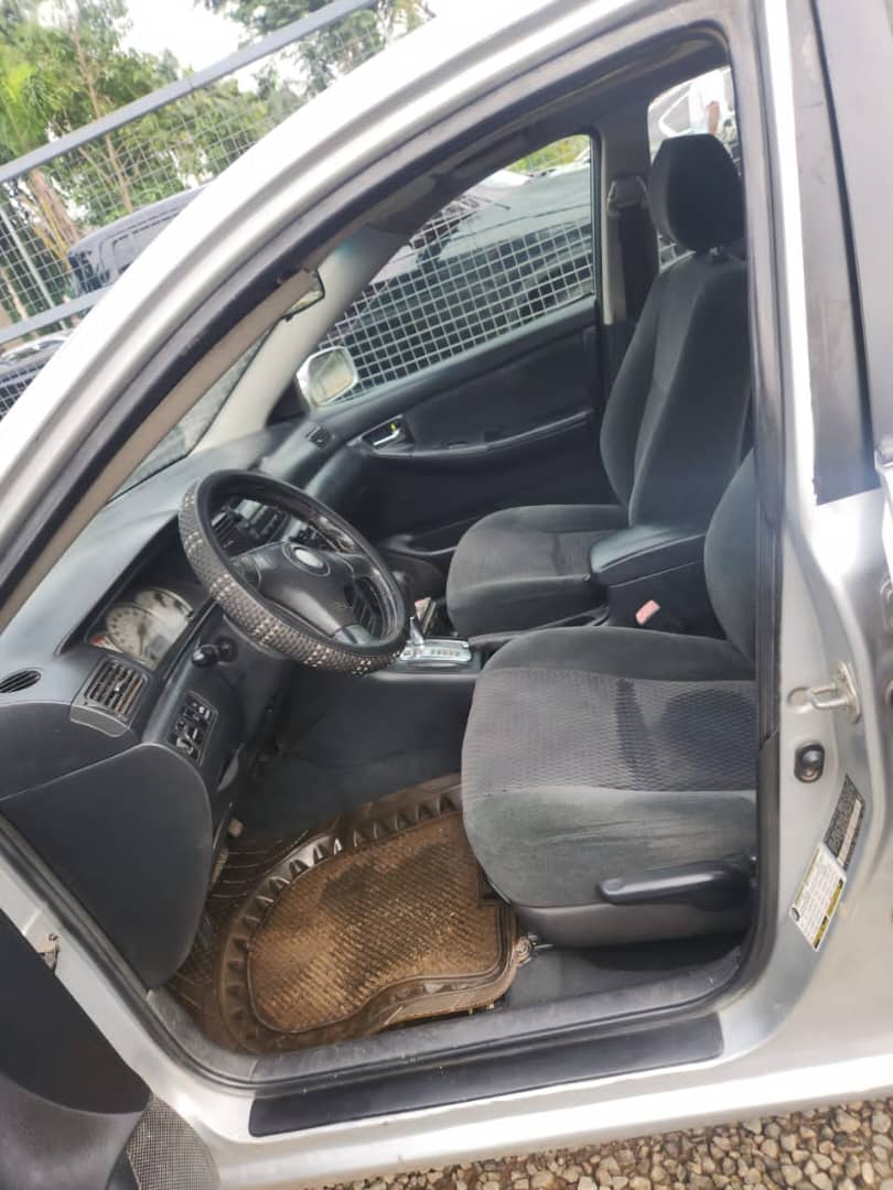 
								Distress: DISTRESS TOYOTA CORROLA 2006 model with super sound engine and gear. Ac is chilling. Going for 4.5m only. Location: Gwarinpa, Abuja! With me now full									