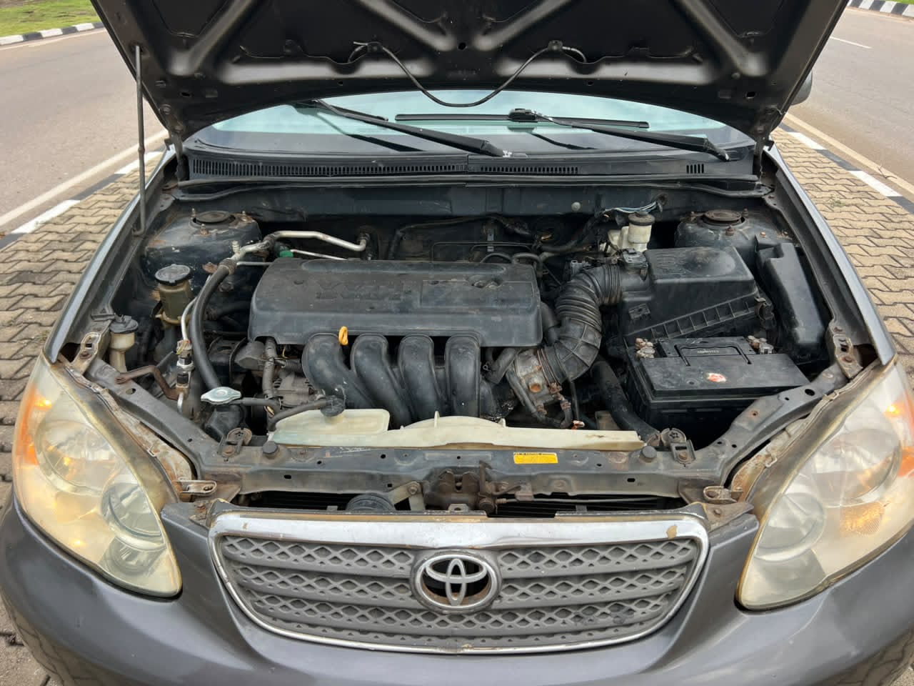 
								DISTRESS  BELGIUM ESCAPED TOYOTA COROLLA 2006 MODEL WITH 💯 UNTEMPERD ENGINE AND GEAR AC CHILLING EVERYTHING INTACT GOING FOR 5.4m ABUJA DEAL full									