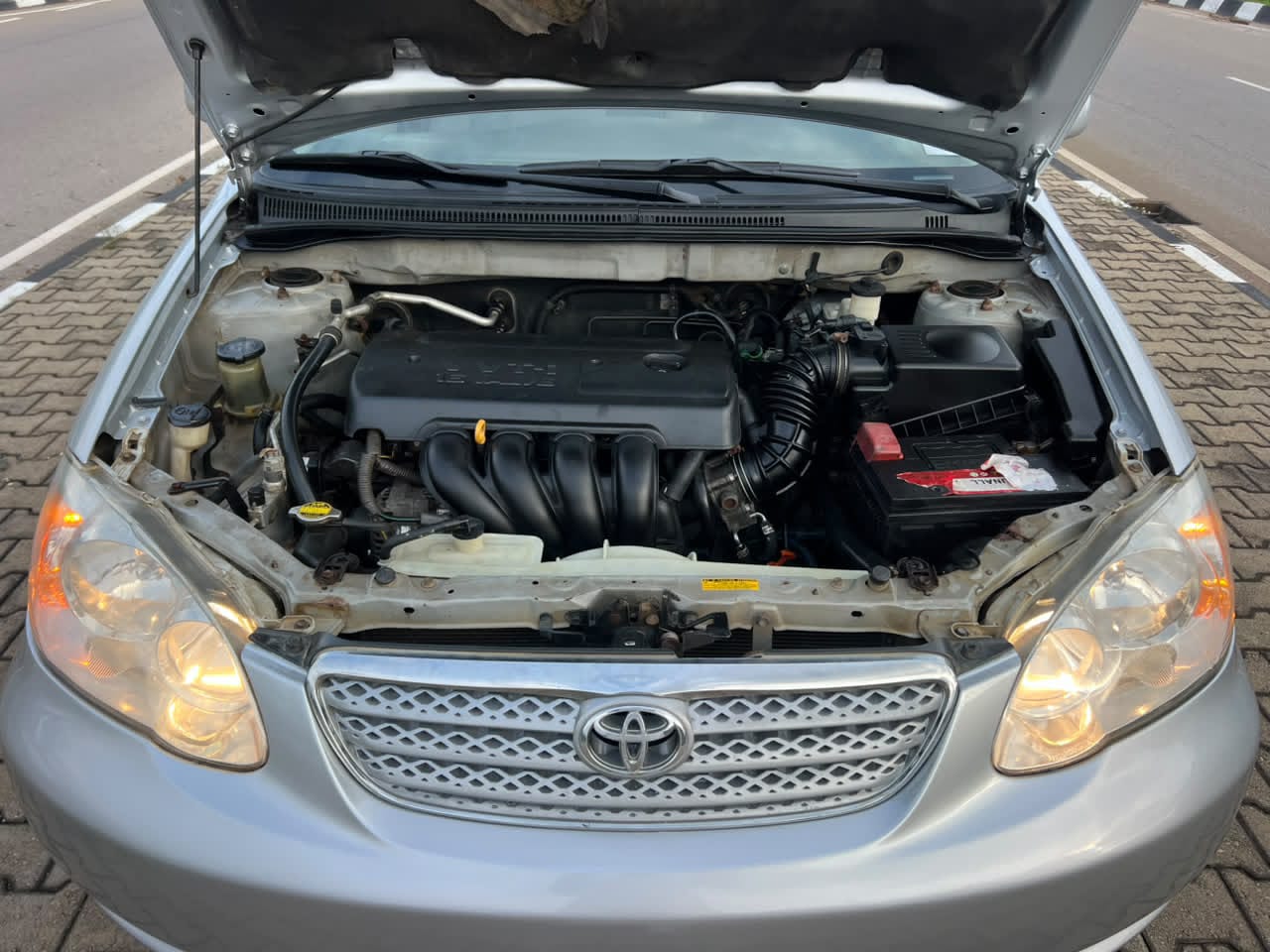 
								Distress  FOREIGN USED TOYOTA COROLLA 2006 MODEL WITH 💯 UNTEMPERD ENGINE AND GEAR AC CHILLING EVERYTHING INTACT GOING FOR 7.3m ABUJA DEAL full									