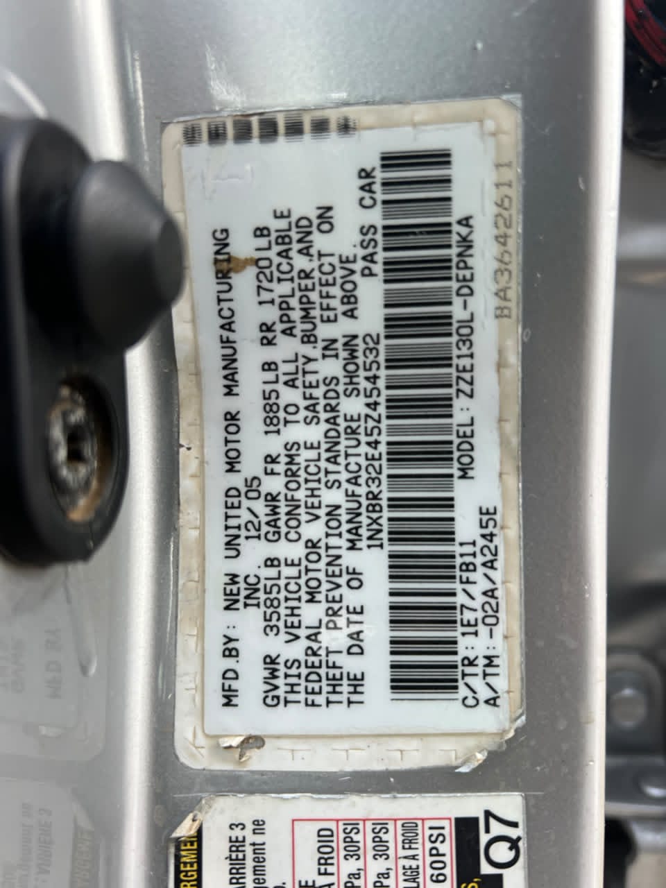 
								Distress  FOREIGN USED TOYOTA COROLLA 2006 MODEL WITH 💯 UNTEMPERD ENGINE AND GEAR AC CHILLING EVERYTHING INTACT GOING FOR 7.3m ABUJA DEAL full									
