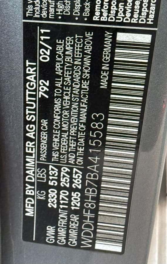 
								SLIGHTLY USED 2011 MERCEDES-BENZ E350 WITH PROPER DOCUMENTATION UNTAMPERED SYSTEM GOING FOR 9.8M ABUJA DEAL full									