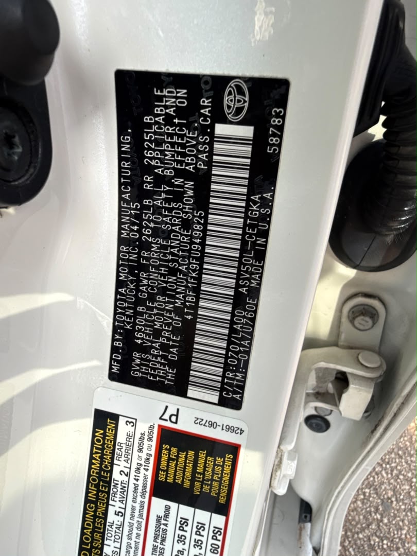 
								Foreign Used Toyota Camry 2016 XLE fullest option for just 16.5m Abuja full									
