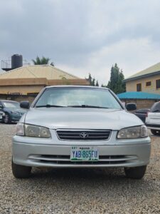 Mad Distress alert ⚠️  Just like Belgium Toyota  Camry 2002 pencil light  With complete Untouched Engine and Gear factory fitted AC  👉2.9m buyer settle 100k  Location Abacha road Nyanya Abuja deal