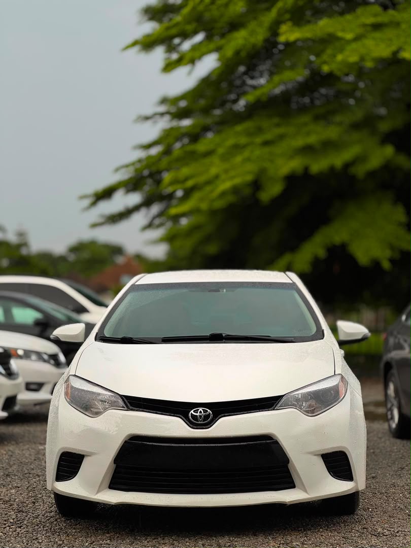 
								Price Review ‼️ Foreign used 2015 Toyota Corolla with original custom duty NOW  11.5m  NGN to owner full									
