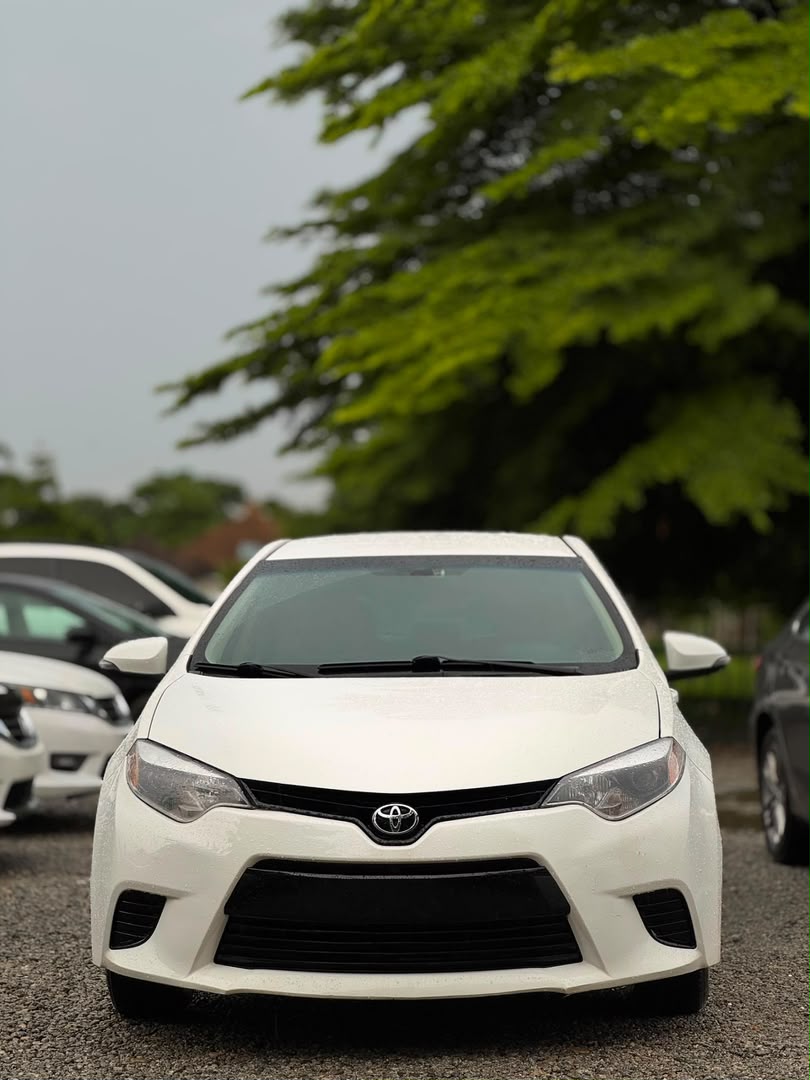 
								Price Review ‼️ Foreign used 2015 Toyota Corolla with original custom duty NOW  11.5m  NGN to owner full									