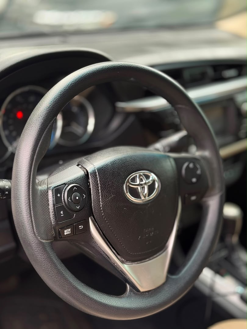 
								Price Review ‼️ Foreign used 2015 Toyota Corolla with original custom duty NOW  11.5m  NGN to owner full									