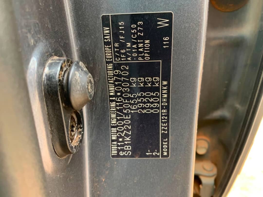 
								Clean Corolla Obama with sound engine and gear AC active  Price 4.8m buyer settle 100k  Kuje abuja full									