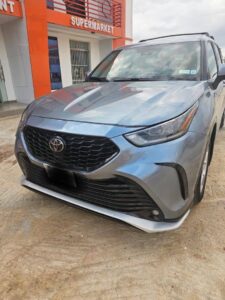 Distress alert guys Toyota Highlander jeep 2023, distress sell money needed very fast with original duty location Abuja owners house🏡 price 30m last buyer settles 1m