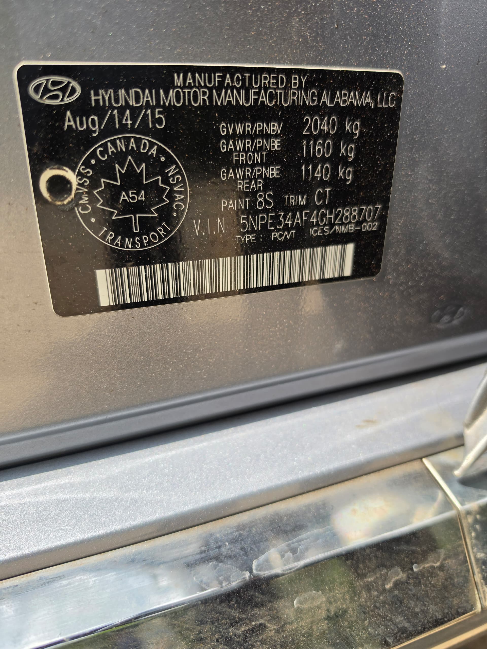 
								HIGEHSTGRADE DEAL: Extremely clean First body foreign used 2016 Hyundai sonata Sports Keyless Double Pano Accidents free with Aug 2026 Duty going for just 16m 200k sambo full									