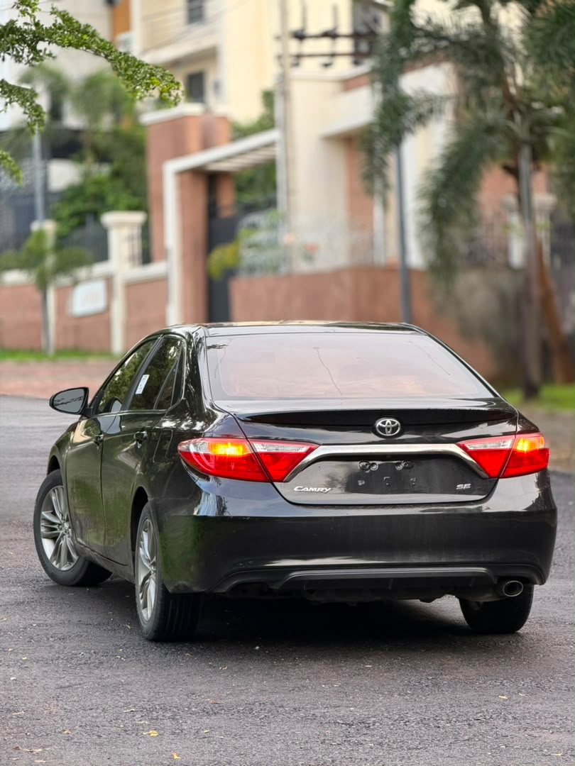 
								NEW ARRIVAL‼️ EXTREMELY CLEAN FOREIGN USED 2015MODEL TOYOTA CAMRY SE ORIGINAL DUTY BLACK ON BLACK 💰N15,500,000. ABUJA full									