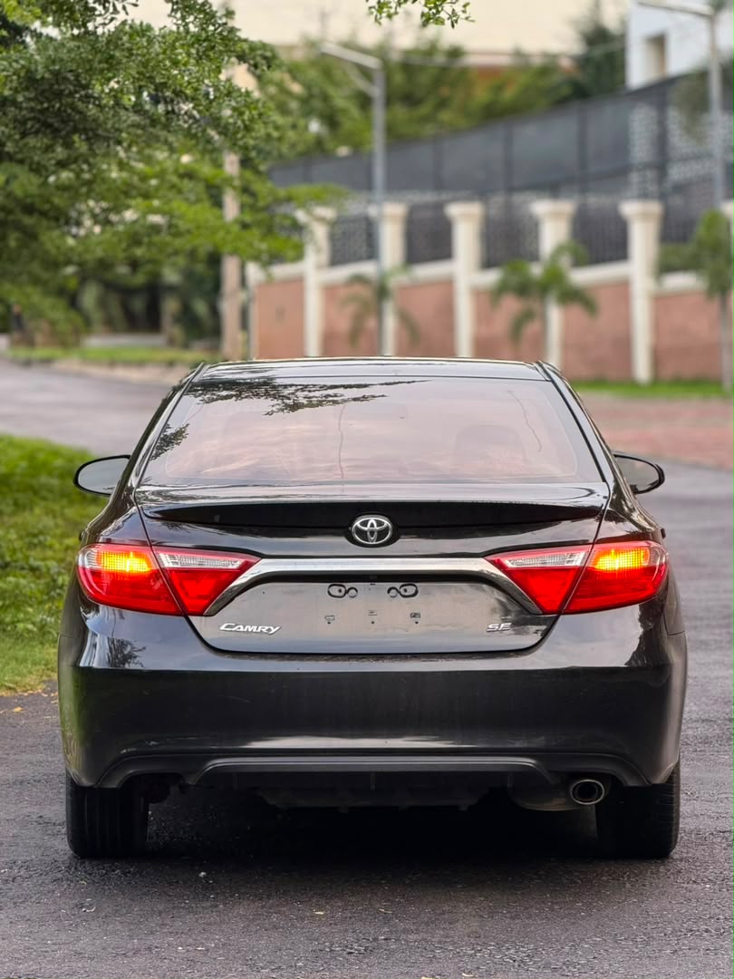 
								NEW ARRIVAL‼️ EXTREMELY CLEAN FOREIGN USED 2015MODEL TOYOTA CAMRY SE ORIGINAL DUTY BLACK ON BLACK 💰N15,500,000. ABUJA full									