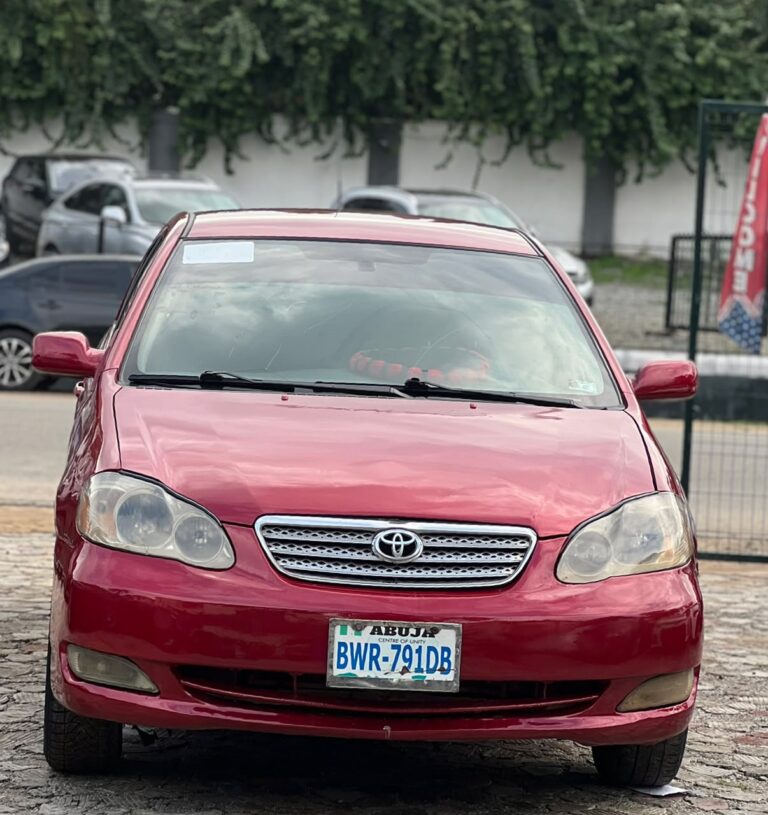 NIGERIAN USED 2007 TOYOTA COROLLA  📍ABUJA 💰4M