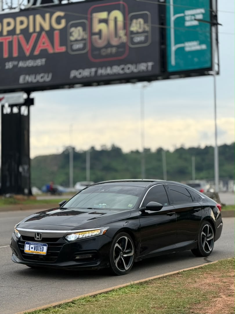 
								DEAL‼️ NEATLY USED 2019 MODEL HONDA ACCORD SPORT ORIGINAL DUTY UNTAMPERED ENGINE AND GEAR 💰N16,800,000 ABUJA full									