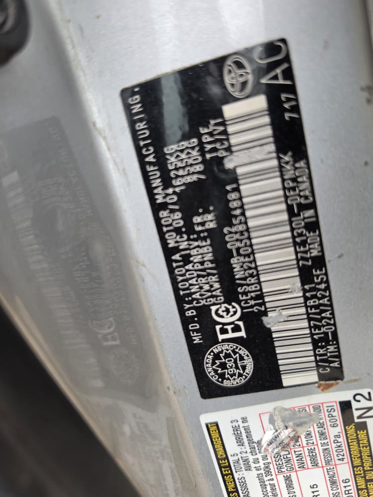 
								Extremely clean First body accident free foreign used 2006 Toyota corolla LE with july 2026 duty, nothing to fix going for just 8.8 only. Car na highest grade full									