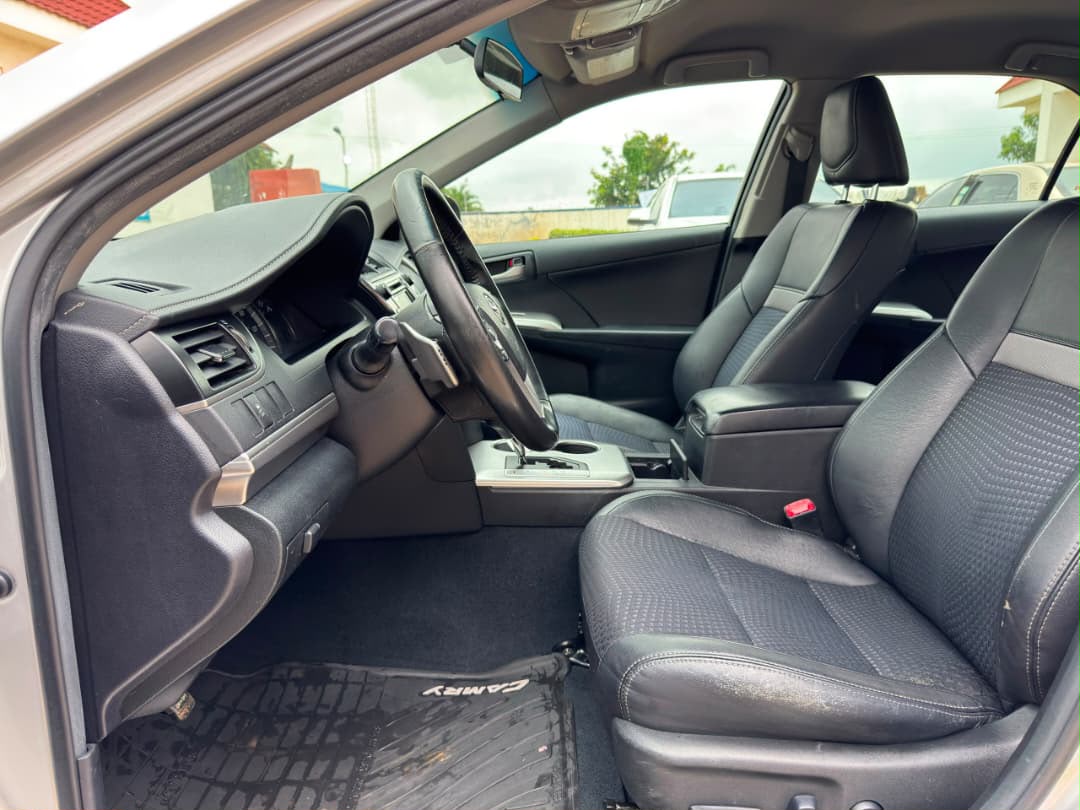 
								My usual weekend distress is here: Extremely clean First body foreign used 2014 on belt Toyota camry SE with Aug 2026 Duty. Untampared engine & gear going for just 12m net pls add ur sambo. No room for pressing 12.5m full									