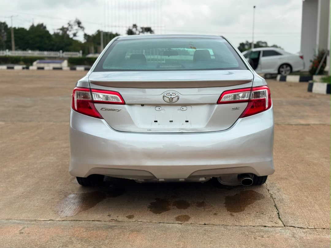 
								My usual weekend distress is here: Extremely clean First body foreign used 2014 on belt Toyota camry SE with Aug 2026 Duty. Untampared engine & gear going for just 12m net pls add ur sambo. No room for pressing 12.5m full									