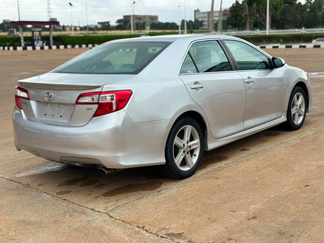
								My usual weekend distress is here: Extremely clean First body foreign used 2014 on belt Toyota camry SE with Aug 2026 Duty. Untampared engine & gear going for just 12m net pls add ur sambo. No room for pressing 12.5m full									