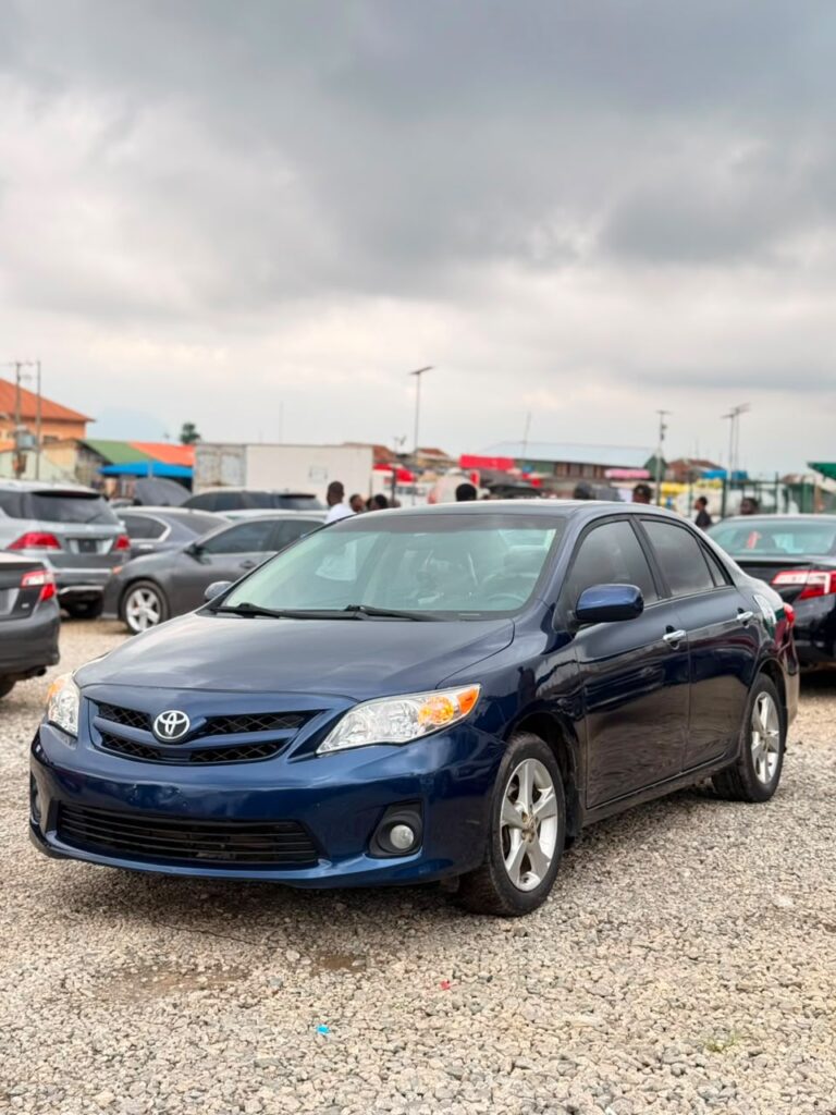 Distress!!! 2012 Toyota Corolla With Open roof and Original Custom duty N10.2million Naira Only