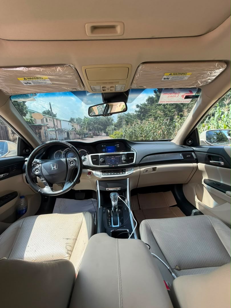 
								GOOD DEAL JUST IN 2014 HONDA ACCORD EXL V4 WITH DUTY 13.9M ABUJA DEAL full									