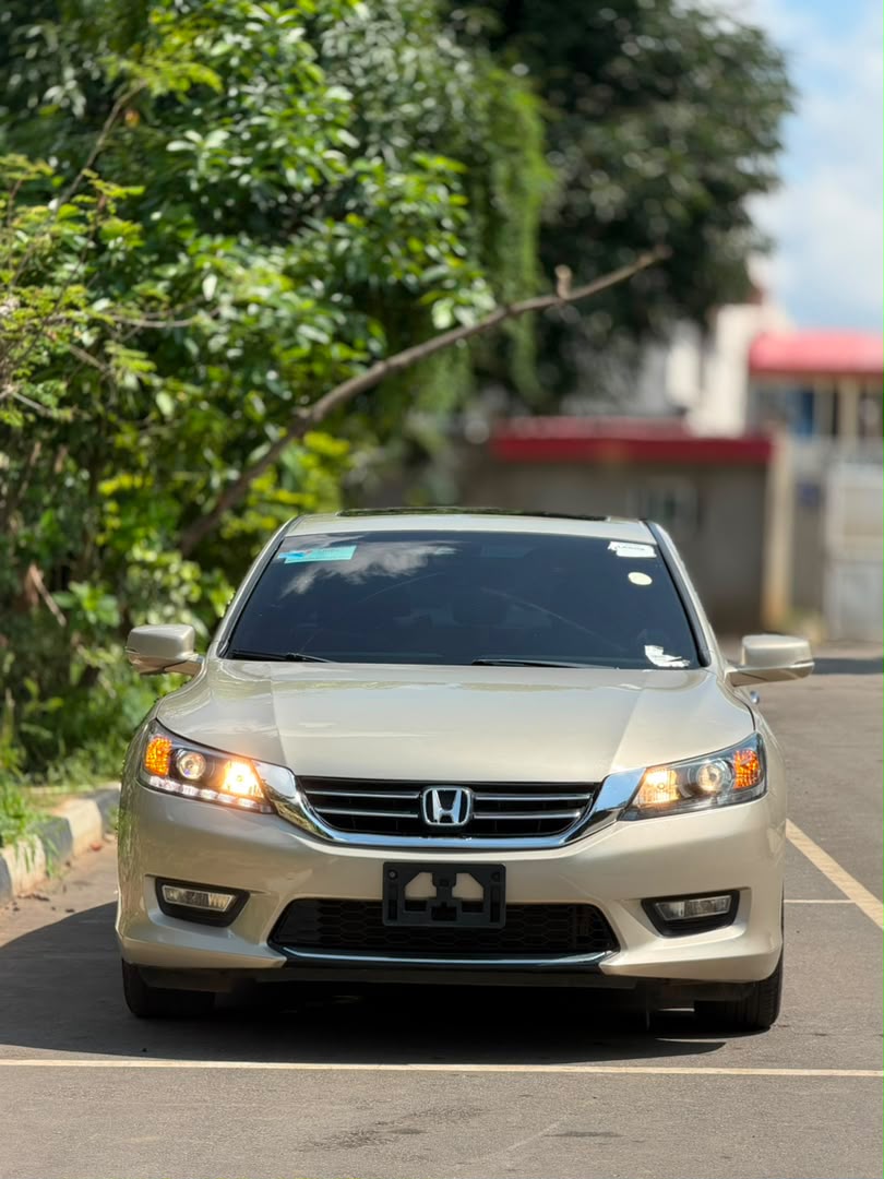 
								GOOD DEAL JUST IN 2014 HONDA ACCORD EXL V4 WITH DUTY 13.9M ABUJA DEAL full									