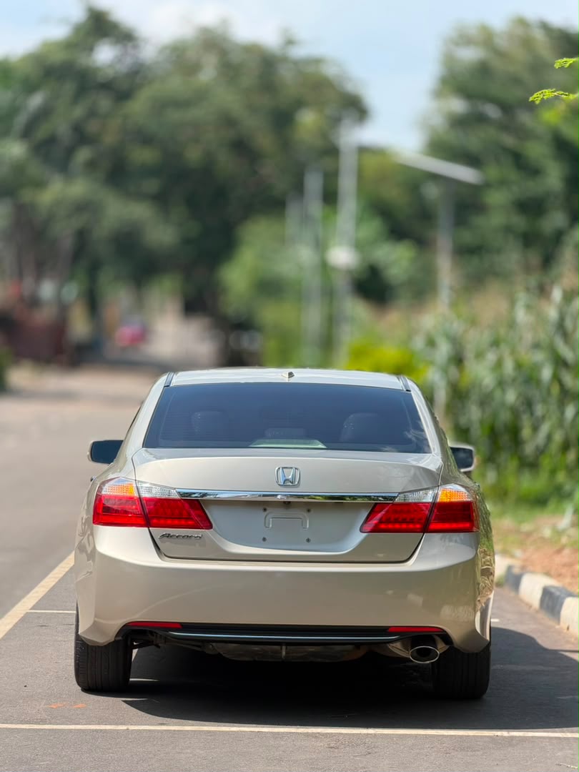 
								GOOD DEAL JUST IN 2014 HONDA ACCORD EXL V4 WITH DUTY 13.9M ABUJA DEAL full									