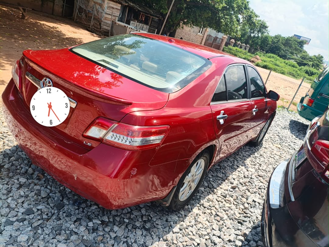 
								Giveaway Deal‼️‼️‼️ Carefully Used 2010 (V4 venza engine) Toyota Camry (LE) car is in pristine condition (Nothing To Fix) with original duty going for just 6.5m Net with me Lugbe Abuja📍 ZERO CHAIN DEAL full									