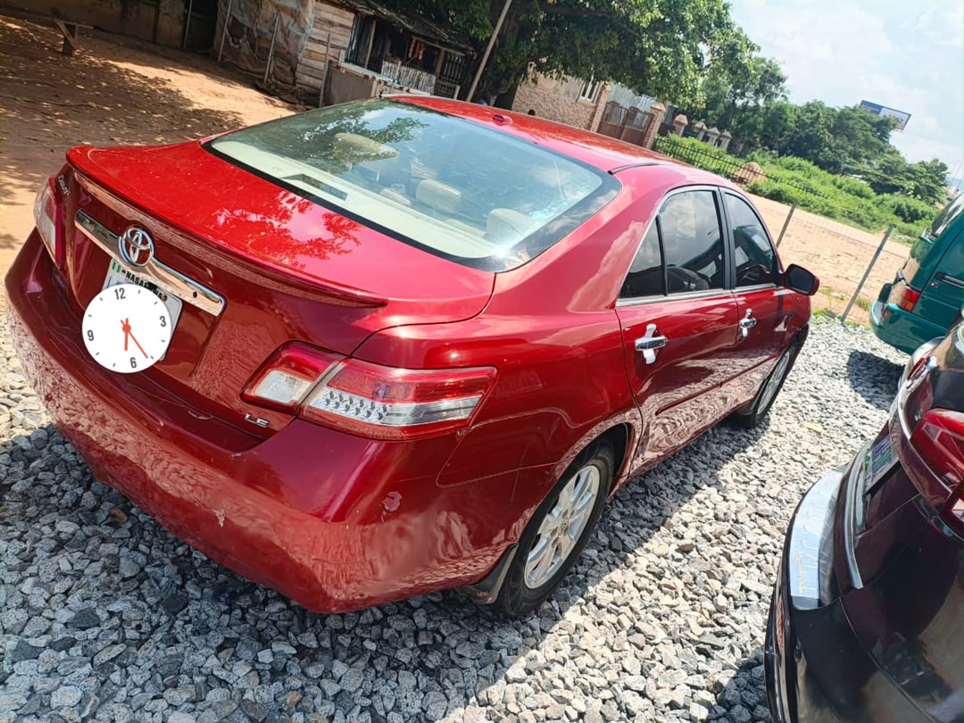
								Giveaway Deal‼️‼️‼️ Carefully Used 2010 (V4 venza engine) Toyota Camry (LE) car is in pristine condition (Nothing To Fix) with original duty going for just 6.5m Net with me Lugbe Abuja📍 ZERO CHAIN DEAL full									