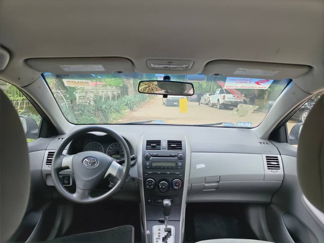 
								Awoof Deal: Extremely clean foreign used Toyota corolla LE 2010 n belt. Accident Free, going for just 9.8m with no single 9ja paint. full									