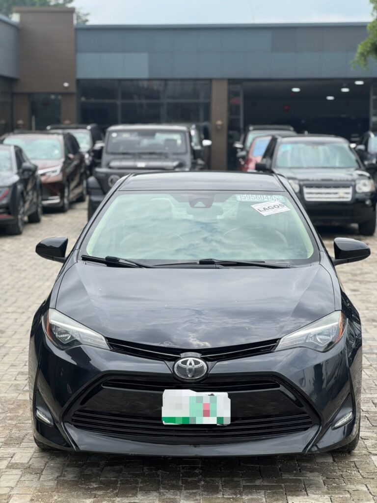 Foreign used 2019 Toyota Corolla   With original duty  Clean title  Going for 17.5m  Abuja deal