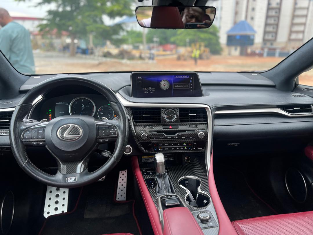 
								FOREIGN USED 2017 LEXUS RX350 FSPORT FULLEST OPTION WITH ORIGINAL CUSTOM DUTY GOING FOR 50M ABUJA  DEAL full									
