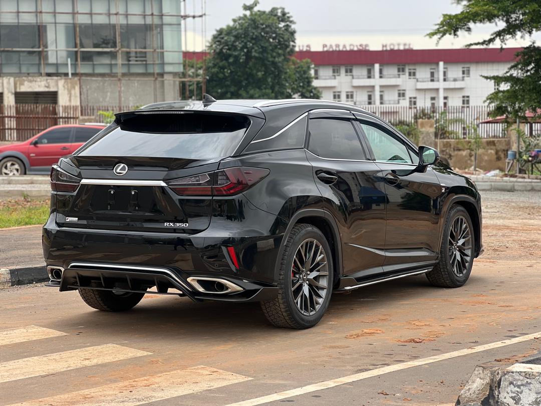 
								FOREIGN USED 2017 LEXUS RX350 FSPORT FULLEST OPTION WITH ORIGINAL CUSTOM DUTY GOING FOR 50M ABUJA  DEAL full									