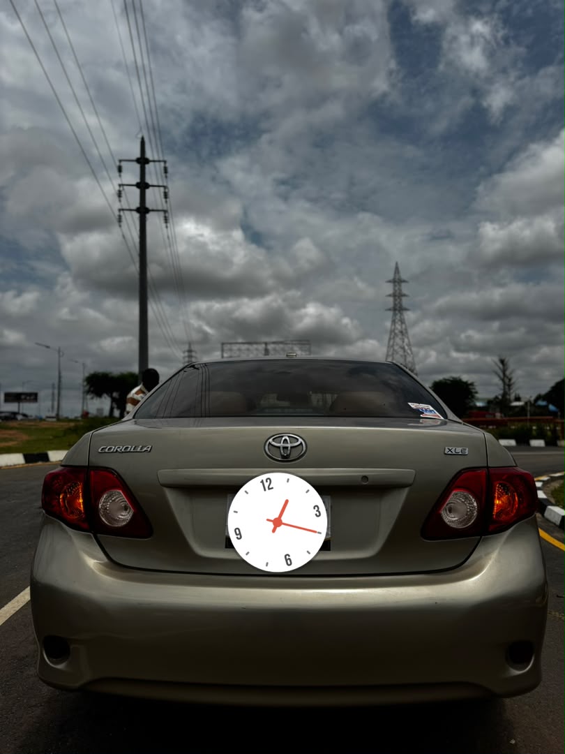 
								Giveaway Deal‼️‼️‼️ Grade A (Accident Free) Foreign Used 2009 Toyota Corolla XLE car is in pristine condition with original 2026 entry duty going for just 10.5m with me Lugbe Abuja📍 ZERO CHAIN DEAL full									
