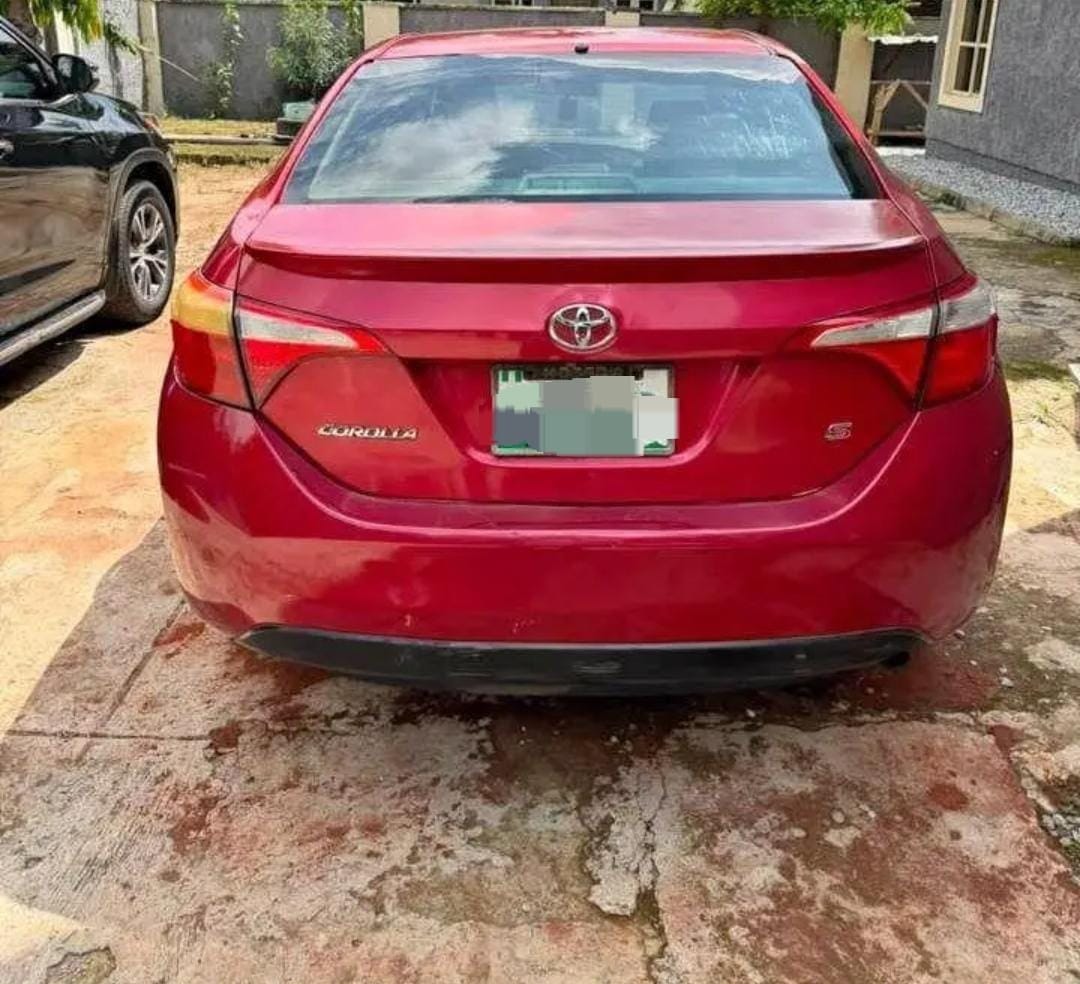 
								Toyota Corolla 2015 With Untempered engine and gear, ac is freezing 🥶 with original duty~  8.9M Net Abuja Deal full									