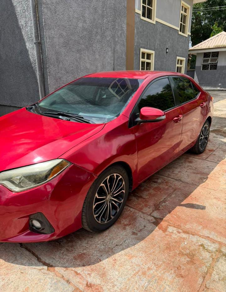 
								Distress Sale!!!! Toyota Corolla 2014 Available for urgent pickup Engine untempered Gear untempered AC chilling  Price 7.7m Location: idu karimo Settlement: TBD full									