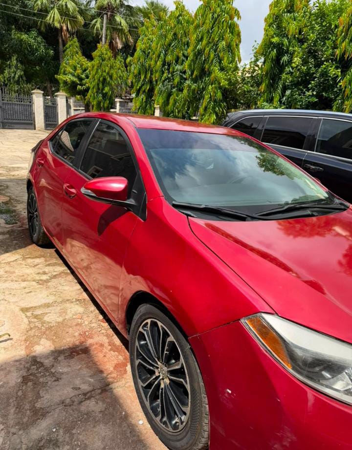 
								Distress Sale!!!! Toyota Corolla 2014 Available for urgent pickup Engine untempered Gear untempered AC chilling  Price 7.7m Location: idu karimo Settlement: TBD full									