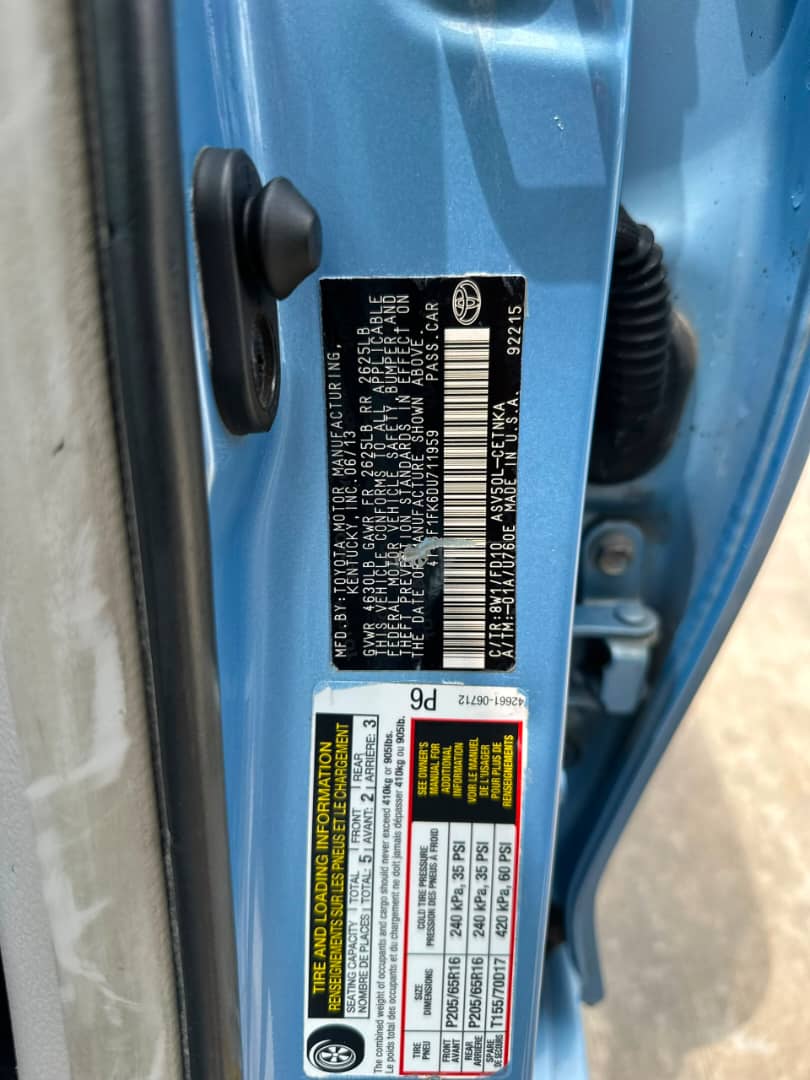 
								SUPER SHARP 2014 UNREGISTERED TOYOTA CAMRY WITH ORIGINAL COSTUM DUTY AND UNTAMPERED ENGINE AND GEAR GOING FOR JUST   💰10.5M 📍Abuja Gwarinpa full									