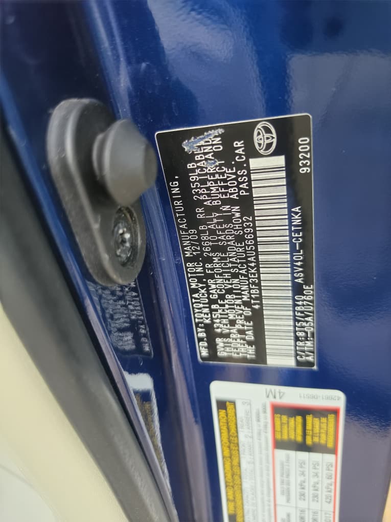
								Awoof Deal: Highest Grade Foreign Used 2010 on belt Toyota camry LE with July 2026 Duty Accident free going for just 9.5m. Dashboard no dey gum everywhere sharp. Accident free. full									