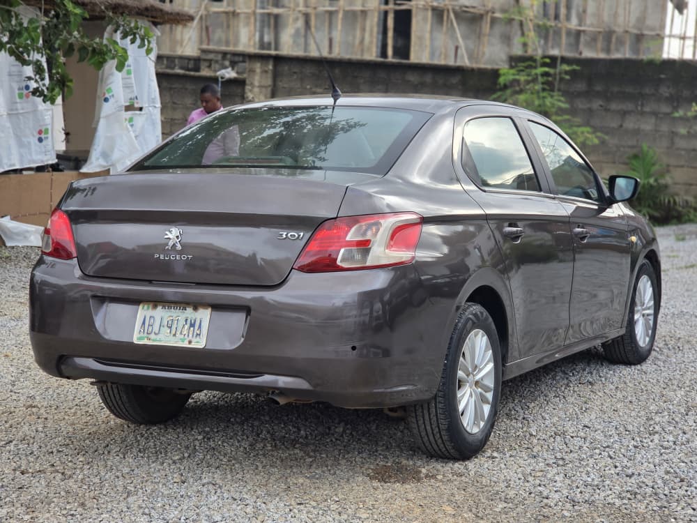
								Mad Distress alert ⚠️ 📢 Belgium grade Peugeot 301 2018 model with FIRSTBODY untampered engine and gear Ac Factory fitted buy and drive absolutely nothing to fix  👉4.3m buyer settle 200k location Abacha Road nyanya Abuja deal Car is with me directly full									