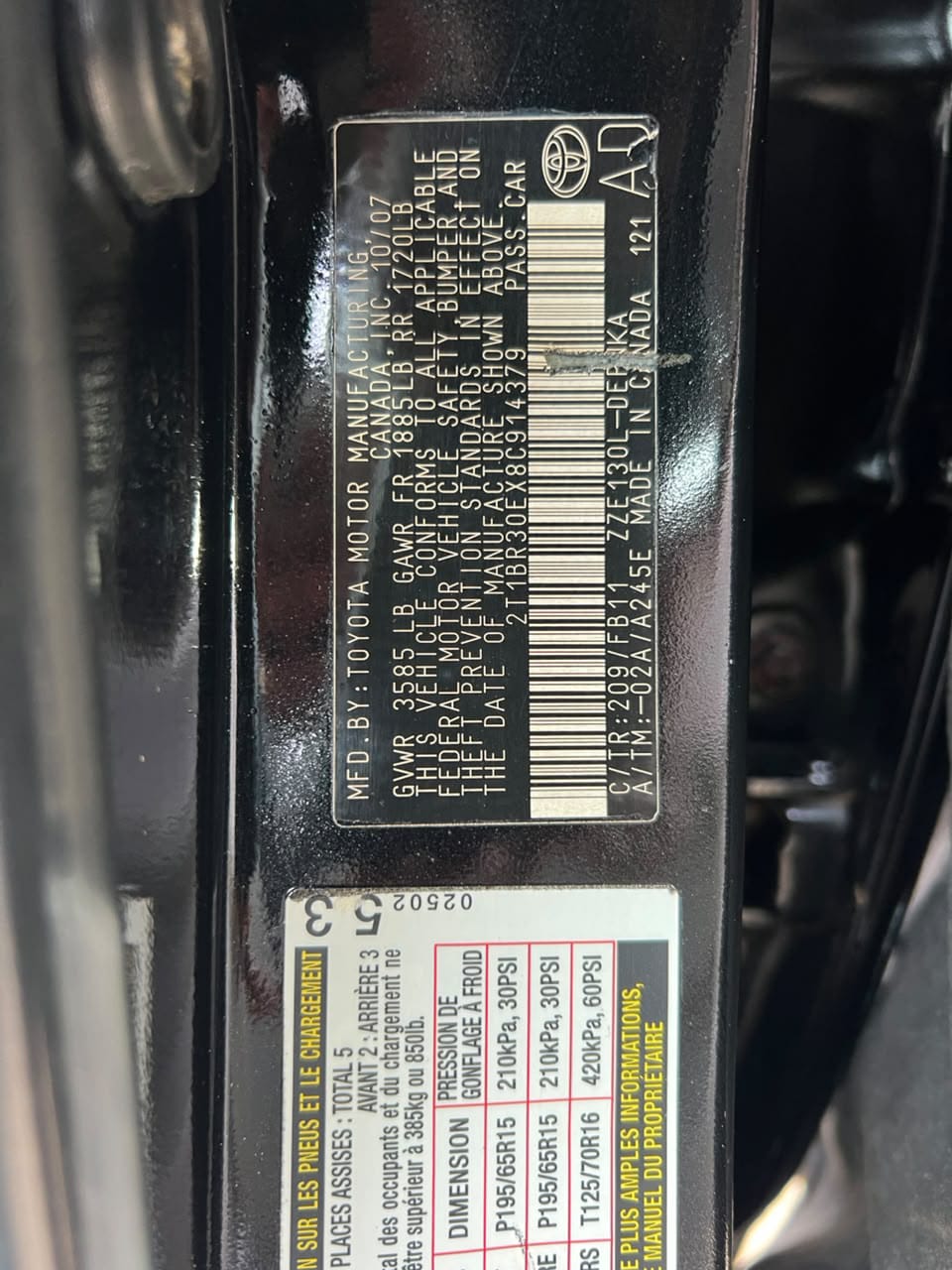 
								THREE MONTHS USED TOYOTA COROLLA 2008 MODEL INDOMI INTACT, 100% FIRST BODY, WITH AN EXCELLENT ENGINE AND GEAR UNTEMPERD AC CHILLING AND 5BROUND NEW TIRES GOING FOR 6.2 ABUJA DEAL full									