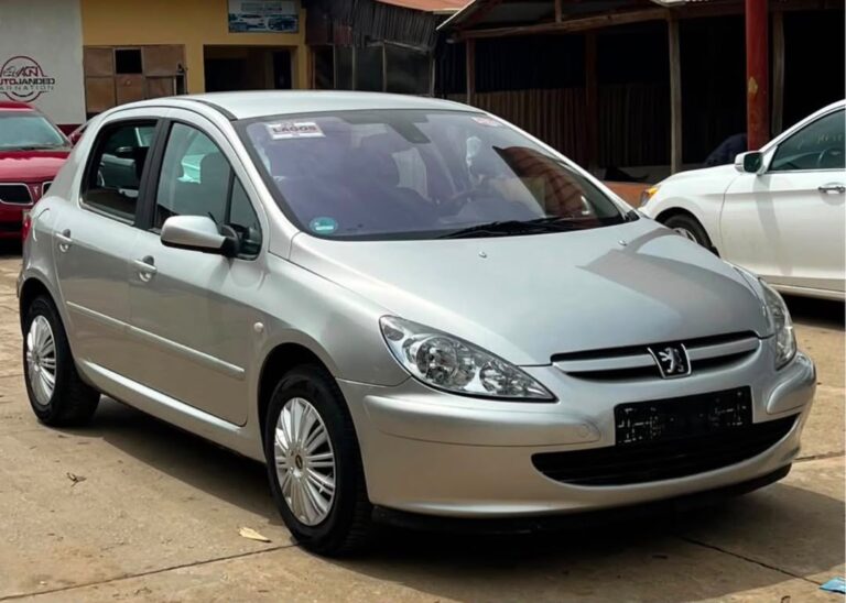 Distress sale 2005 direct Belgium Peugeot 307 with original duty going for 4.5M