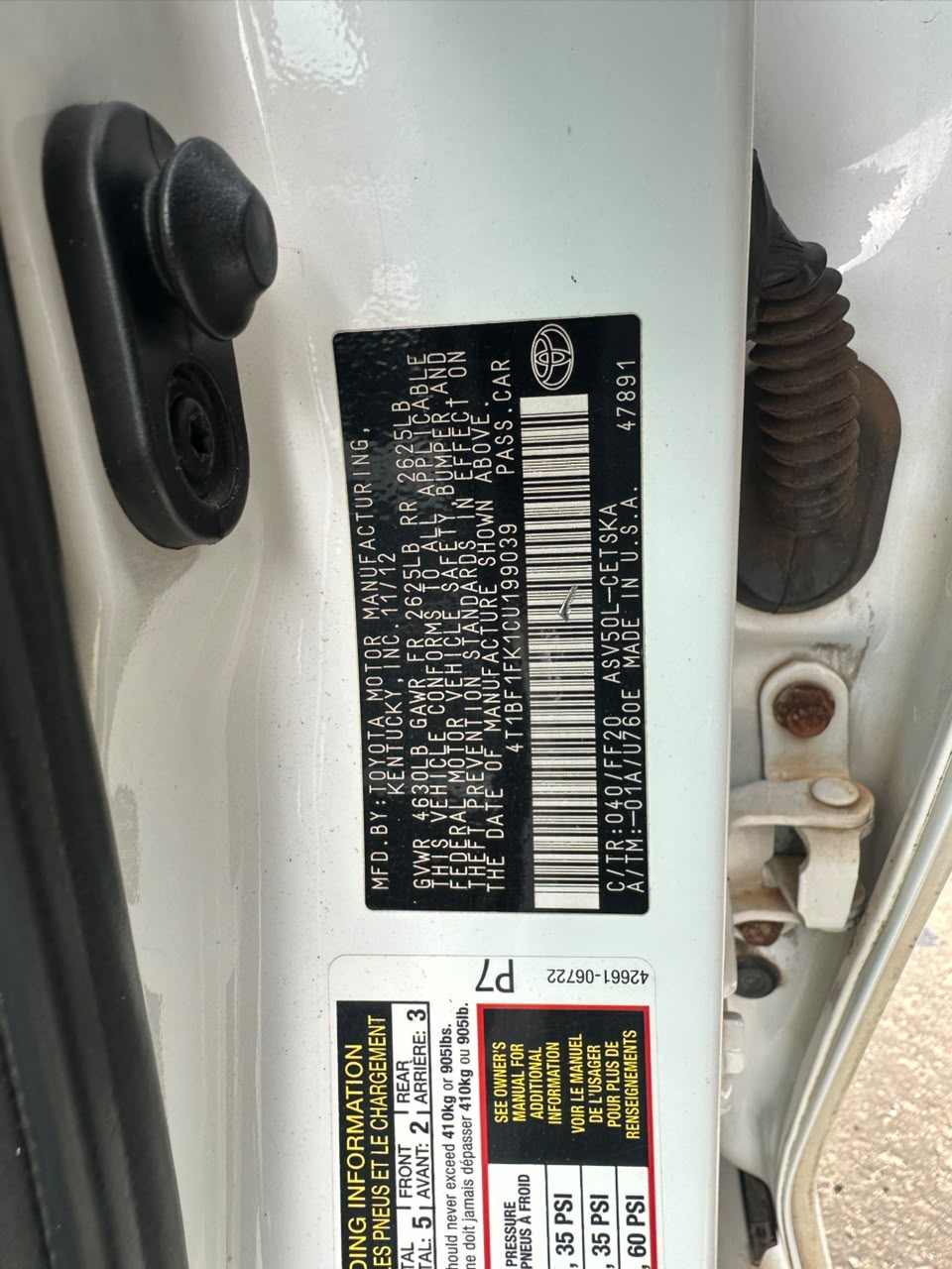 
								Belgium standard 2013 Toyota Camry with Untempered engine and gear. Going for 10 million naira only. Location: Gwarinpa, Abuja! full									