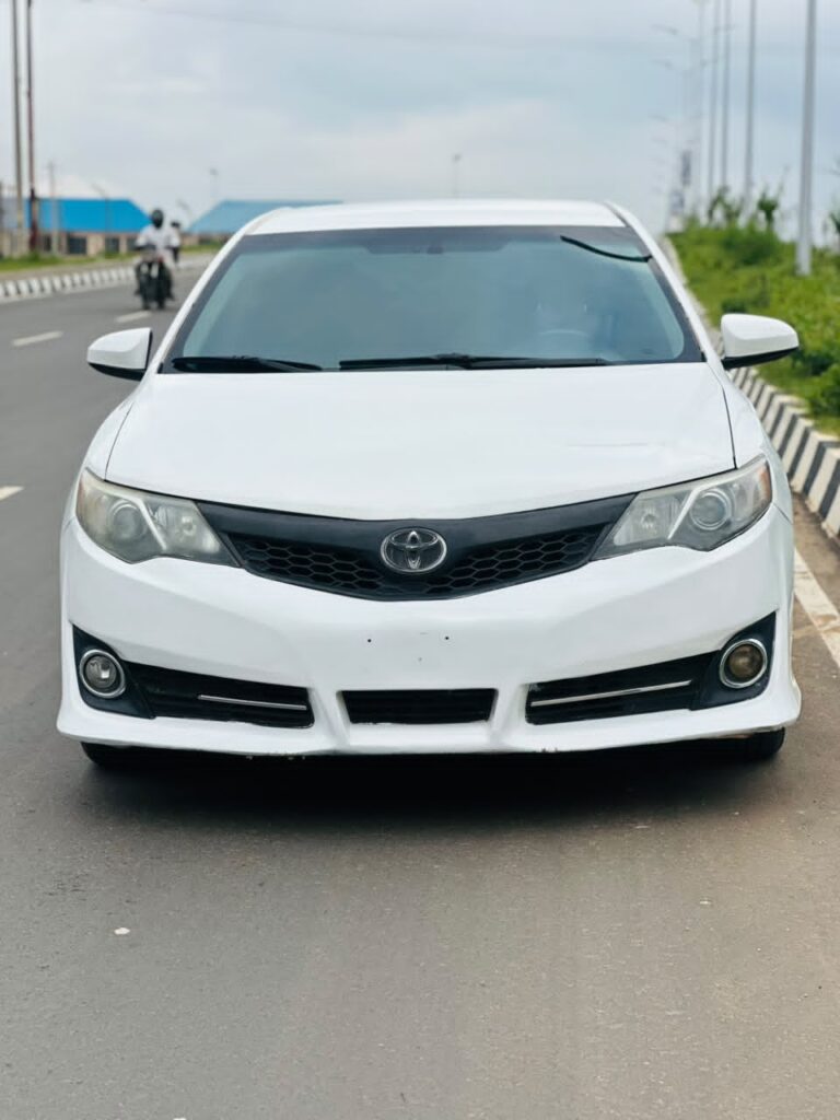 Belgium standard 2013 Toyota Camry with Untempered engine and gear. Going for 10 million naira only. Location: Gwarinpa, Abuja!