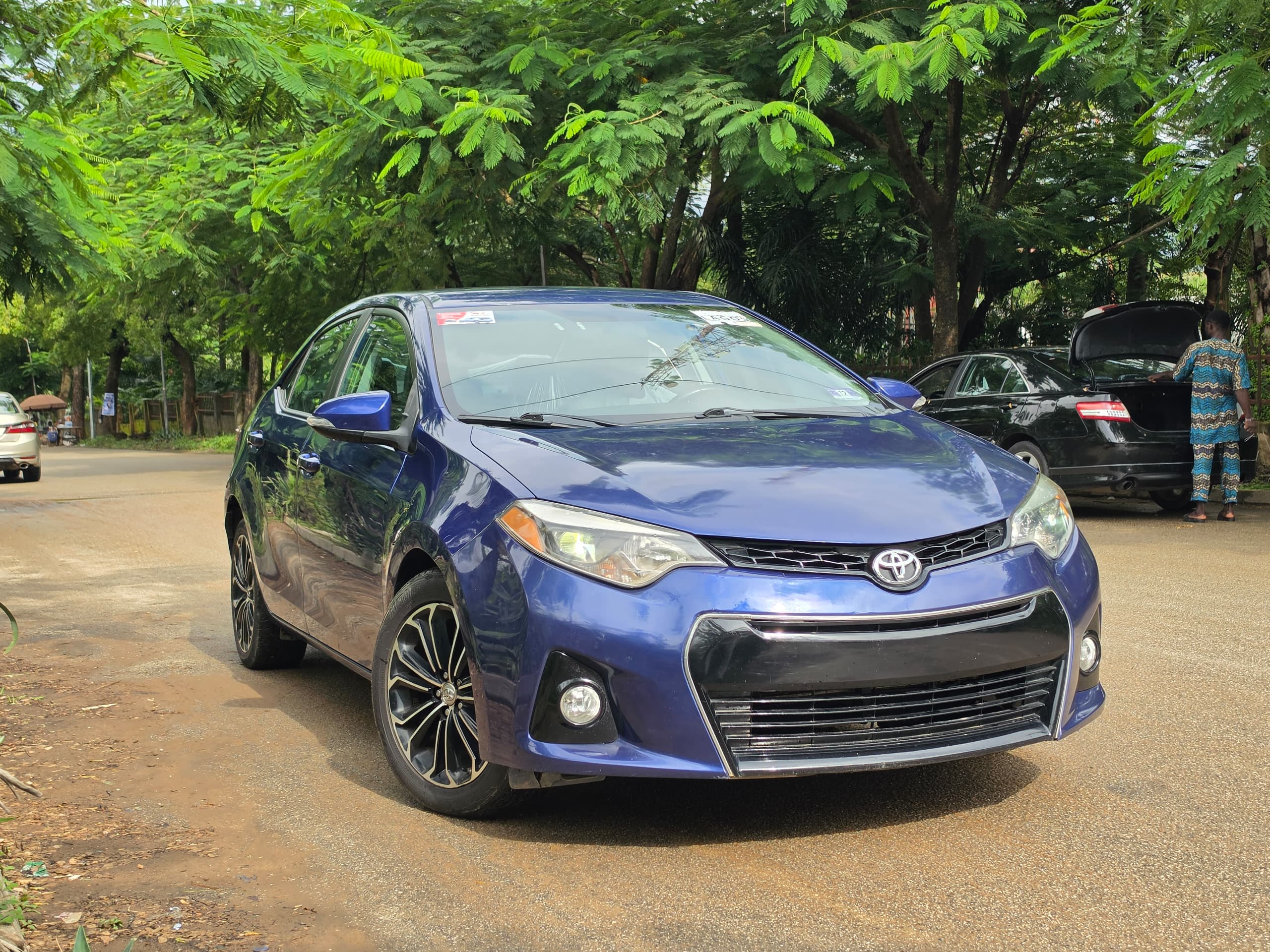 
								I Love this car……..  Good deal  Super clean foreign used fullest option 2014 Toyota corolla S with Recent 2026 Duty going for just 13.6m only full									