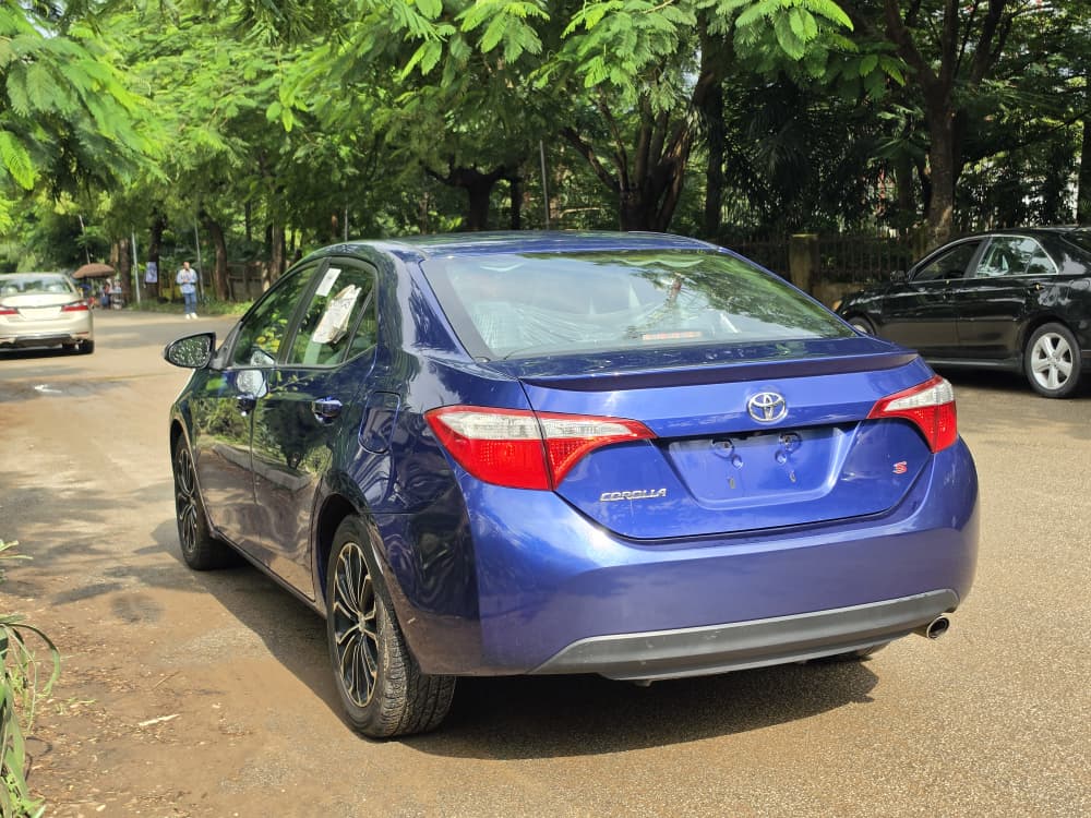 
								I Love this car……..  Good deal  Super clean foreign used fullest option 2014 Toyota corolla S with Recent 2026 Duty going for just 13.6m only full									