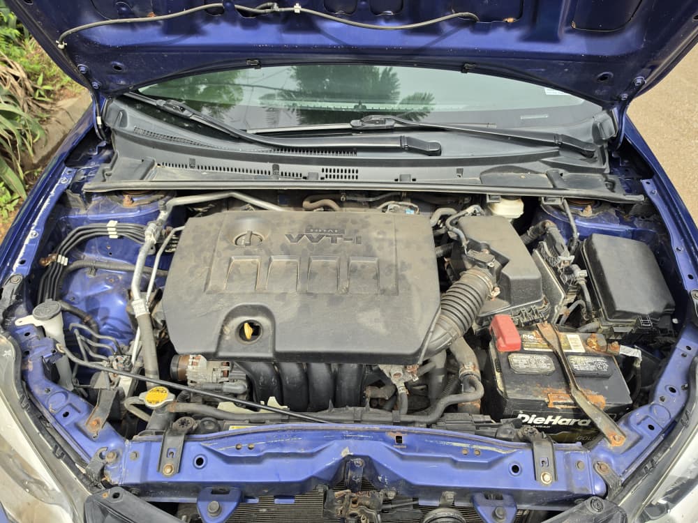 
								I Love this car……..  Good deal  Super clean foreign used fullest option 2014 Toyota corolla S with Recent 2026 Duty going for just 13.6m only full									