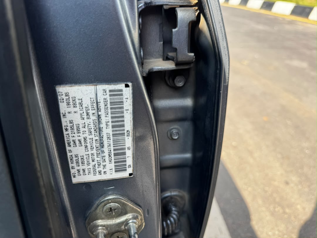 
								Giveaway Deal‼️‼️‼️ Carefully Used 2007 Honda Accord DC car is in pristine condition (Nothing To Fix) Ac chilling with proper documentation going for just 3.6m Net Add sambo with me Lugbe Abuja📍 ZERO CHAIN DEAL full									
