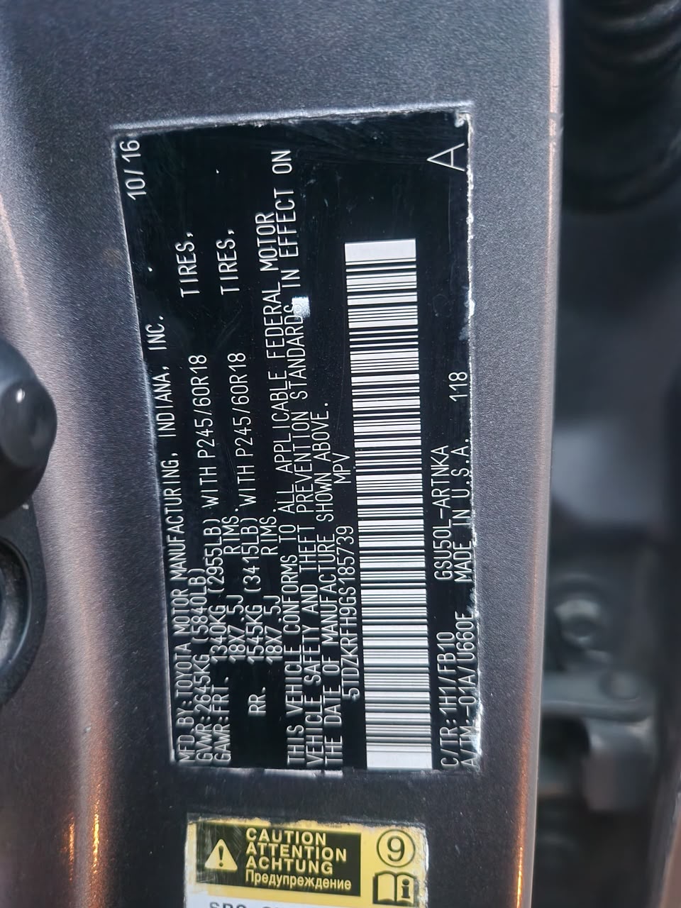 
								Quick Sale Belgium Standard Toyota Highlander 2017 With Untempered engine and gear, ac is freezing 🥶 3Seat with Original duty ~ 🏷️16.8M Net 📍Maitama Abuja full									