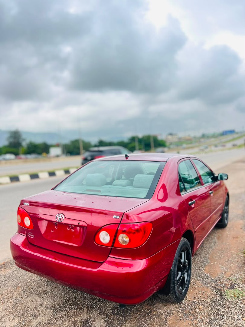 
								Giveaway Deal‼️‼️‼️ FOREIGN USED 2006 TOYOTA COROLLA, Factory fitted components going for 🔥#8.4m with our sambo June entry duty✅ With me Lugbe Abuja📍 ZERO CHAIN DEAL full									