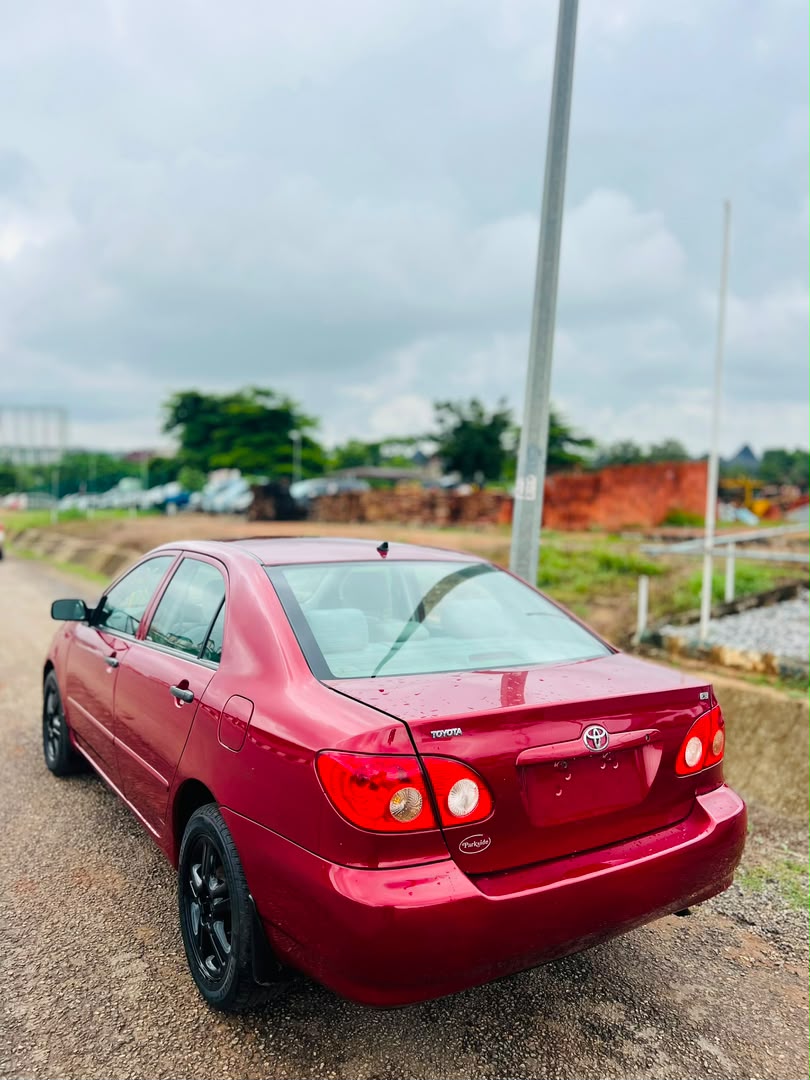 
								Giveaway Deal‼️‼️‼️ FOREIGN USED 2006 TOYOTA COROLLA, Factory fitted components going for 🔥#8.4m with our sambo June entry duty✅ With me Lugbe Abuja📍 ZERO CHAIN DEAL full									