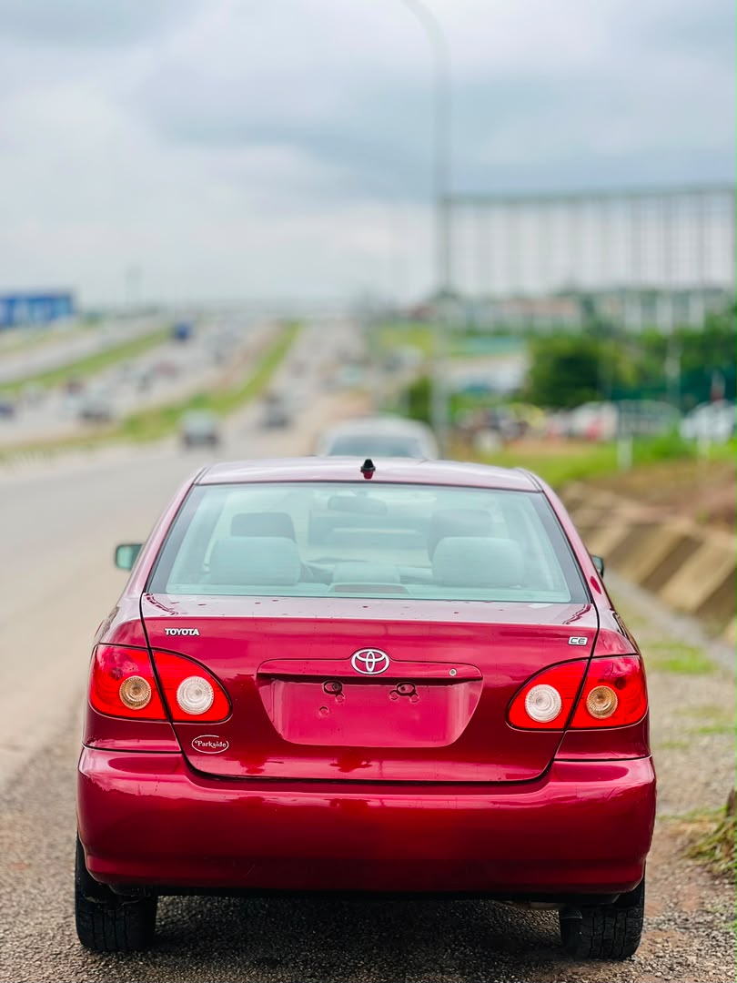 
								Giveaway Deal‼️‼️‼️ FOREIGN USED 2006 TOYOTA COROLLA, Factory fitted components going for 🔥#8.4m with our sambo June entry duty✅ With me Lugbe Abuja📍 ZERO CHAIN DEAL full									